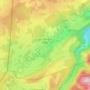 La Côte-aux-Fées topographic map, elevation, terrain
