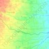 Bukal topographic map, elevation, terrain