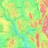 TR topographic map, elevation, terrain