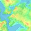Le Bono topographic map, elevation, terrain
