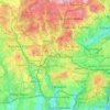 Jamor River topographic map, elevation, terrain