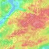 Mira Road topographic map, elevation, terrain