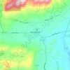 Woodstock topographic map, elevation, terrain
