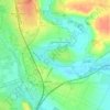 Schwalheim topographic map, elevation, terrain
