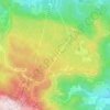 Jahorina topographic map, elevation, terrain