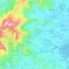 Balikumbat topographic map, elevation, terrain