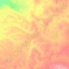 Gibson Desert North topographic map, elevation, terrain