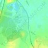 Wixams topographic map, elevation, terrain