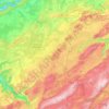 Communauté de communes des Portes du Haut-Doubs topographic map, elevation, terrain