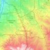 Centennial topographic map, elevation, terrain