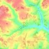Kimpton topographic map, elevation, terrain