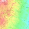 Custer State Park topographic map, elevation, terrain