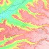 Baltanás topographic map, elevation, terrain