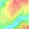 Небылое topographic map, elevation, terrain