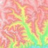 Tangir River topographic map, elevation, terrain
