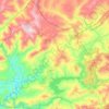 Tamedit topographic map, elevation, terrain