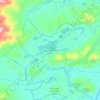 Essex Chain Lakes Primitive Area topographic map, elevation, terrain
