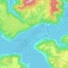 Harrison topographic map, elevation, terrain