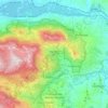 Vitulano topographic map, elevation, terrain