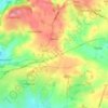 Morley topographic map, elevation, terrain