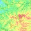 Silly topographic map, elevation, terrain