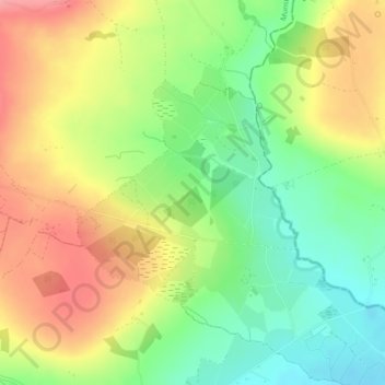 Jessfield topographic map, elevation, terrain