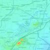 Alandur topographic map, elevation, terrain