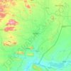 Guider topographic map, elevation, terrain