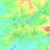 Pickens topographic map, elevation, terrain