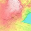 Grand River topographic map, elevation, terrain