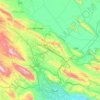Derak RD topographic map, elevation, terrain