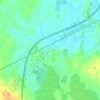 Drum topographic map, elevation, terrain
