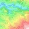 Zakrit topographic map, elevation, terrain