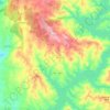 Serra topographic map, elevation, terrain