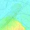Kostiantynopil topographic map, elevation, terrain