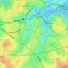 Annandale topographic map, elevation, terrain