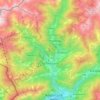 La Massana topographic map, elevation, terrain