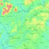 Cavan, Longford and part Leitrim District Registry topographic map, elevation, terrain