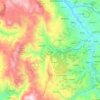 Stravaj topographic map, elevation, terrain
