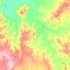 Duramana topographic map, elevation, terrain