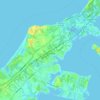Southold topographic map, elevation, terrain