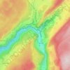 Morez topographic map, elevation, terrain