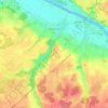 Poilly-lez-Gien topographic map, elevation, terrain