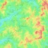 Issy-l'Évêque topographic map, elevation, terrain