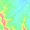Blenheim topographic map, elevation, terrain