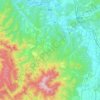 Mogami topographic map, elevation, terrain
