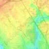 Mollington topographic map, elevation, terrain