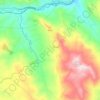 Panni topographic map, elevation, terrain