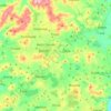 Belsh topographic map, elevation, terrain
