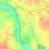 Maddockstown topographic map, elevation, terrain